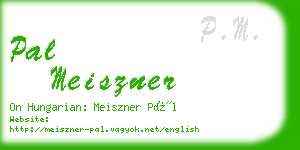 pal meiszner business card